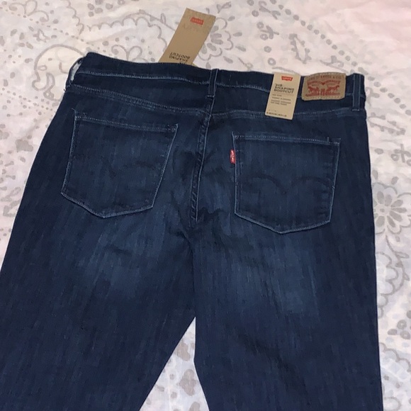 NWT Levi’s 315 Shaping Bootcut Blue Jeans Sz 33 - Picture 6 of 7